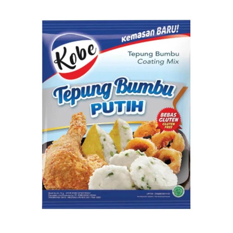 

Kobe Tepung Bumbu Putih 70G