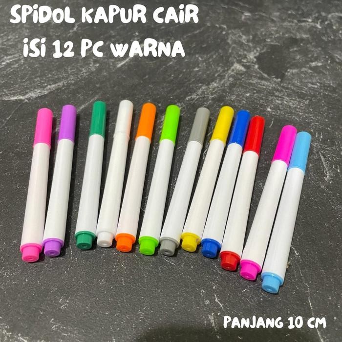 

Spidol Kapur Cair Chalk Liquid Sticker Label Papan Tulis Blackboard