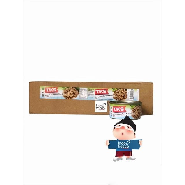 

READY TKS TUNA KALENG 185G - TUNA FLAKES KALENG PRAKTIS 1 DUS OJEK ONLINE