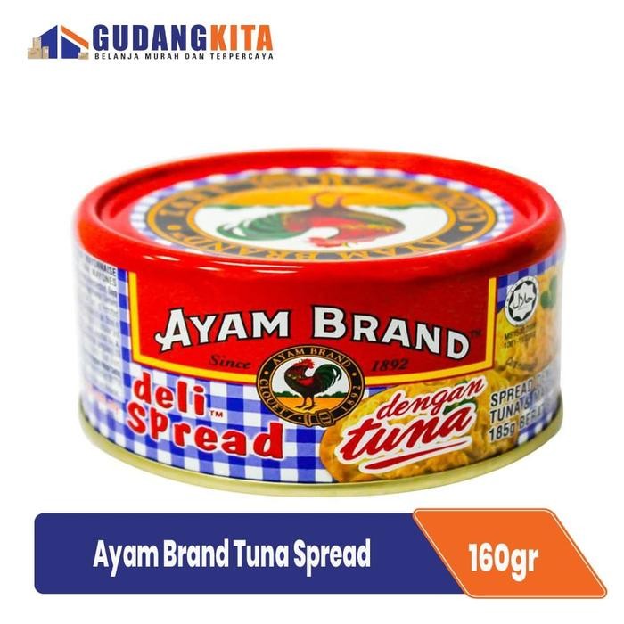 

READY AYAM BRAND TUNA SPREAD MAYONNAISE 185G - SELAI IKAN TUNA MAYONES