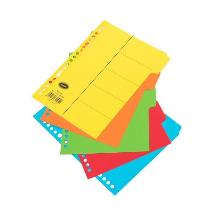 

Bantex Dividers Indexes for Multiring Binder/ Pembatas/ Sekat Binder