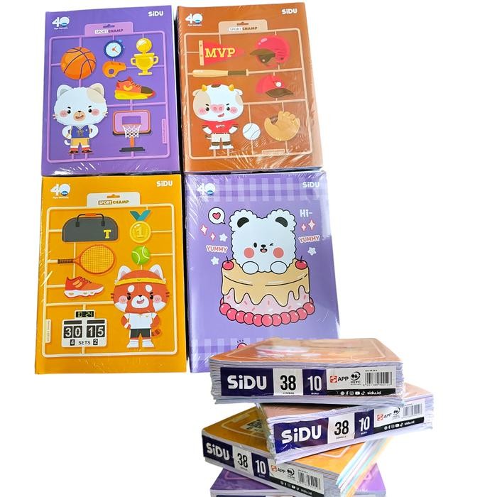 

Buku Tulis SINAR DUNIA 38 Lembar (1 pak isi 10)