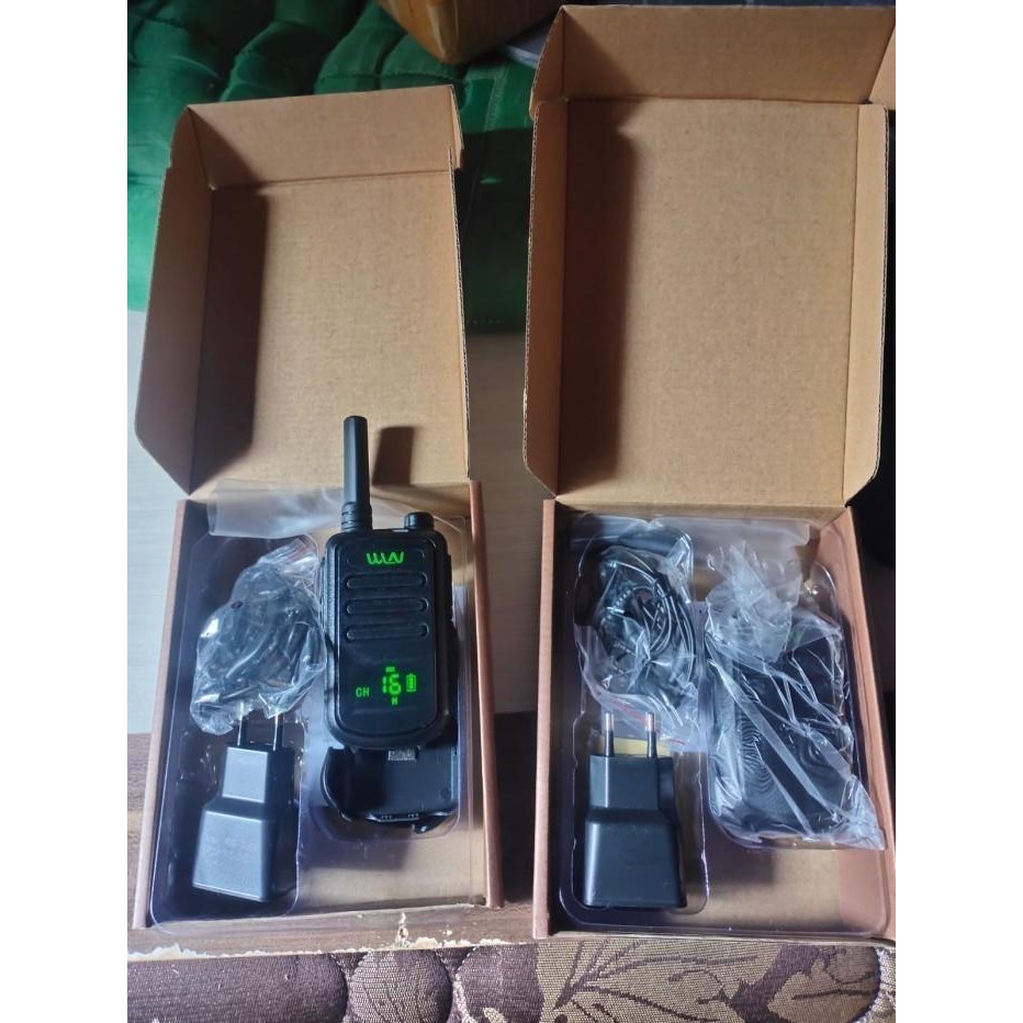 NEW HT WLN KD-C100 WALKIE TALKIE WLN KD C100 KD-C100 C100 GARANSI