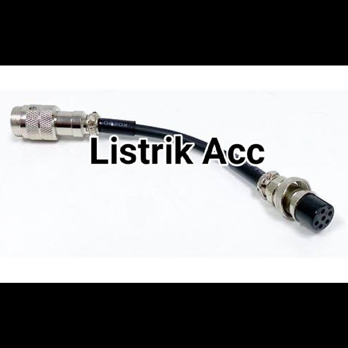KABEL SAMBUNGAN MICCOMP PIN 6 KE PIN 8 RADIO RIG KENWOOD TR9000 TR9130