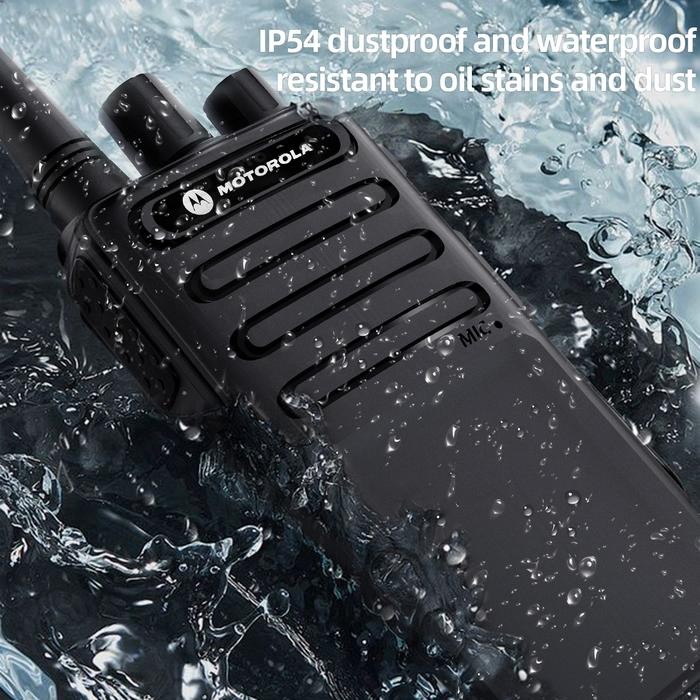 HT MOTOROLA CP6688 TWO WAY RADIO HIGH-CAPACITY 5800MAH HIGH POWER 5WATT LONG-RANGE 10KM IP54