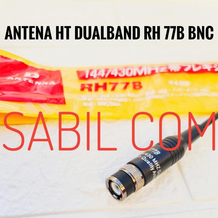JUAL ANTENA HT ICOM / ANTENA DIAMOND RH 77B BNC PECUT