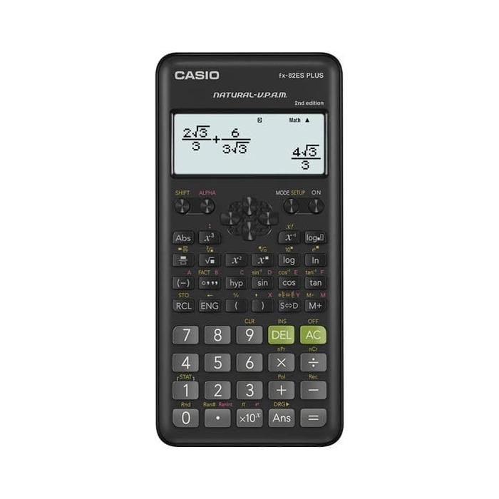 

Casio Scientific Calculator FX-82ES Plus - Plastic [Kalkulator] [Plastik] [Buku] [Matematika]