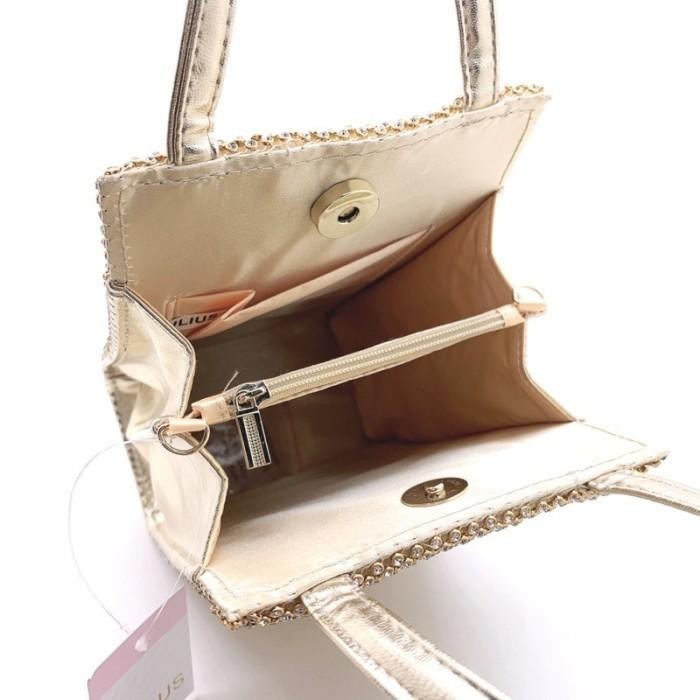 Tas Pesta Wanita Mewah Dan Elegan Terbaru Import Clutch Full Jinjing