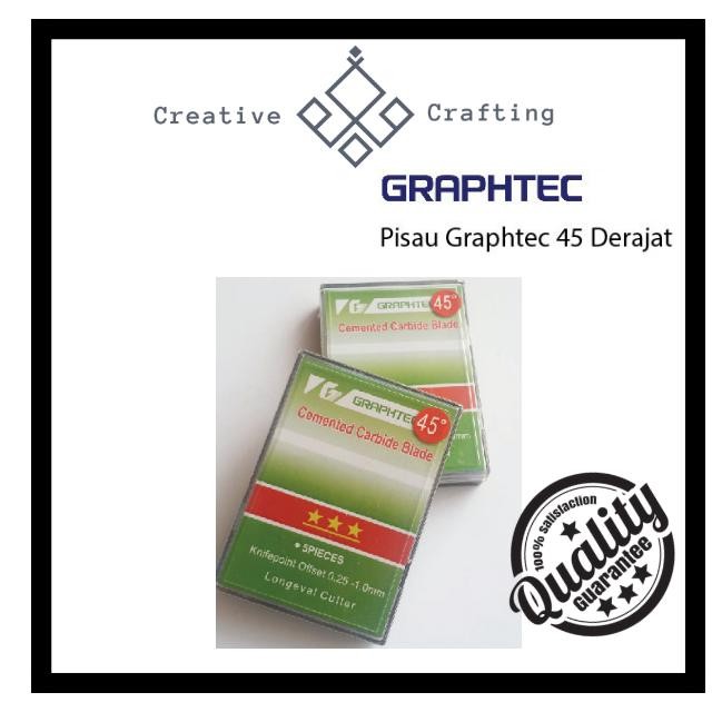 

Mata Pisau Graphtec 45 Derajat (Biasa) / Graphtec