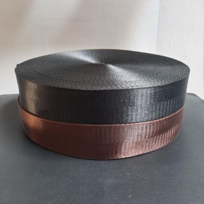 Webbing Nylon 3.8 Cm Motif Herringbone (Per Roll / 45M). Webbing Panah