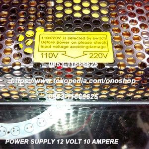 POWER SUPPLY 12 VOLT 10 AMPERE