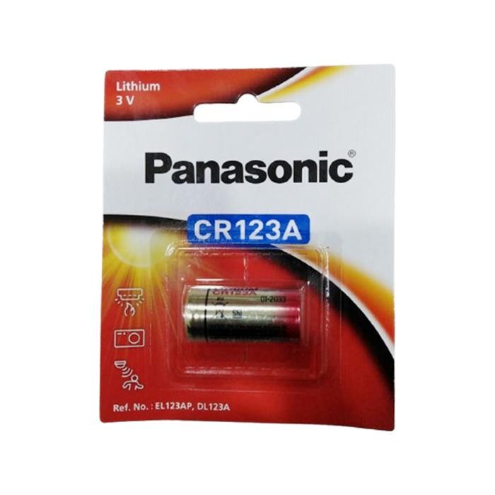 PANASONIC CR123A 3V LITHIUM BATTERY BATERAI CR123A CR 123A ORIGINAL