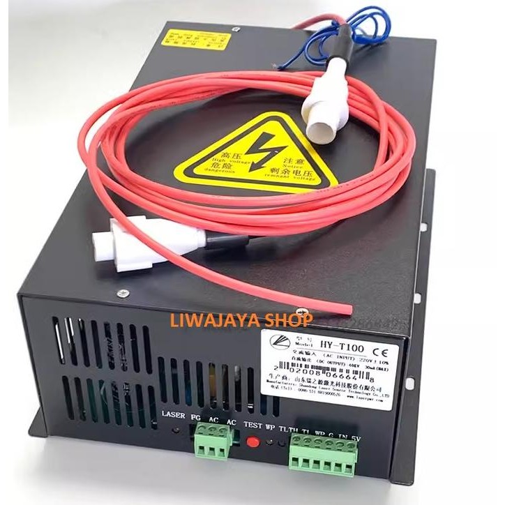 POWER SUPPLY LASER CUTTING CO2 / PSU LASER CUTTING CO2 100W HY TA100