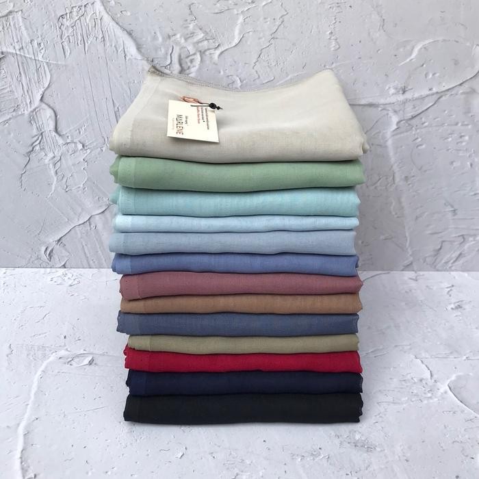 pita Marlene - Hijab PARIS JAPAN ORIGINAL PREMIUM (PAKET RESELLER) Metal Logo Square Pouch Nyaman