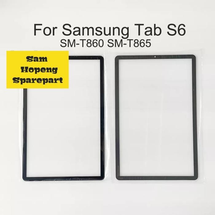 KACA DEPAN LCD / TOUCHSCREEN / GLASS SAMSUNG TAB S6 2019 T865 T860