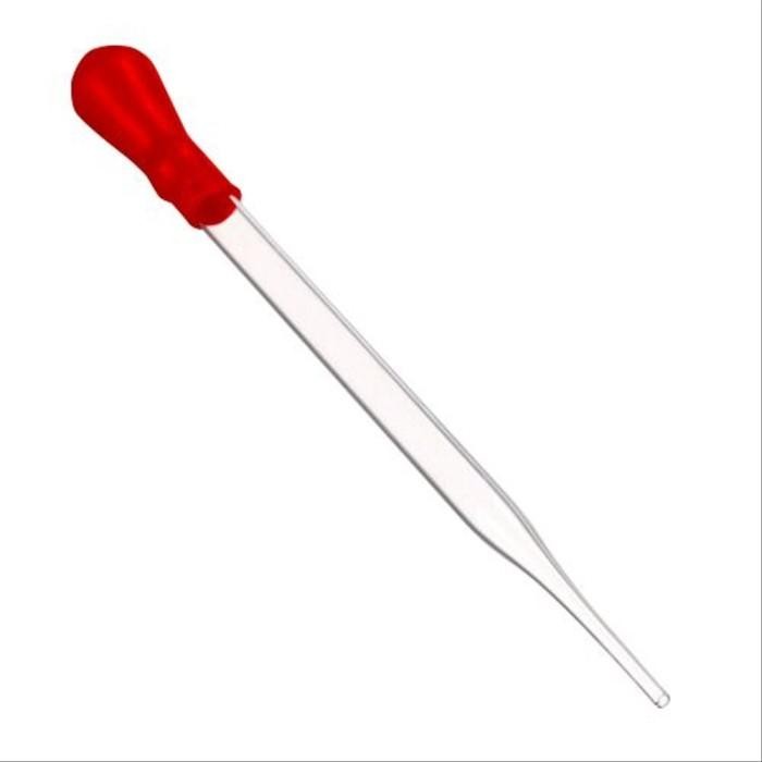 PIPET TETES KACA 20 CM 20CM PIPET TETES PANJANG 20 CM 20CM DOT MERAH ISI 100 LOKAL