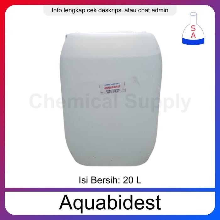 AQUABIDEST AQUA BIDESTILATA - 20 L