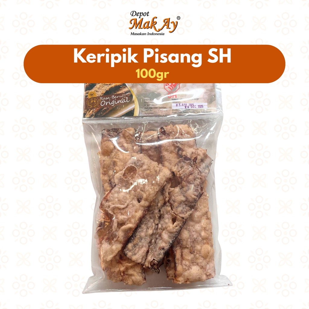 

Keripik Pisang SH 100gr | Camilan | Jajanan | Surabaya | Snack | Makanan | Kuliner | Enak | Nyemil