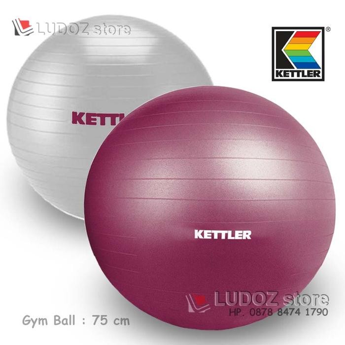 

Gym Ball KETTLER 75 cm Bola Aerobic fitness Swiss ball gymball 75cm