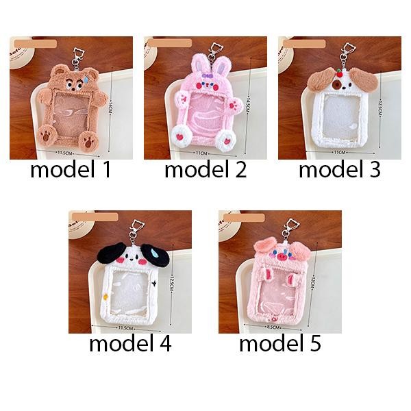 

Baru Tempat Kartu Photocard Lucu - Plush Animal Card Holder AGK105