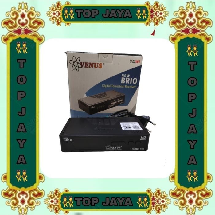 Set Top Box STB VENUS NEW BRIO DVB-T2 Receiver TV Digital