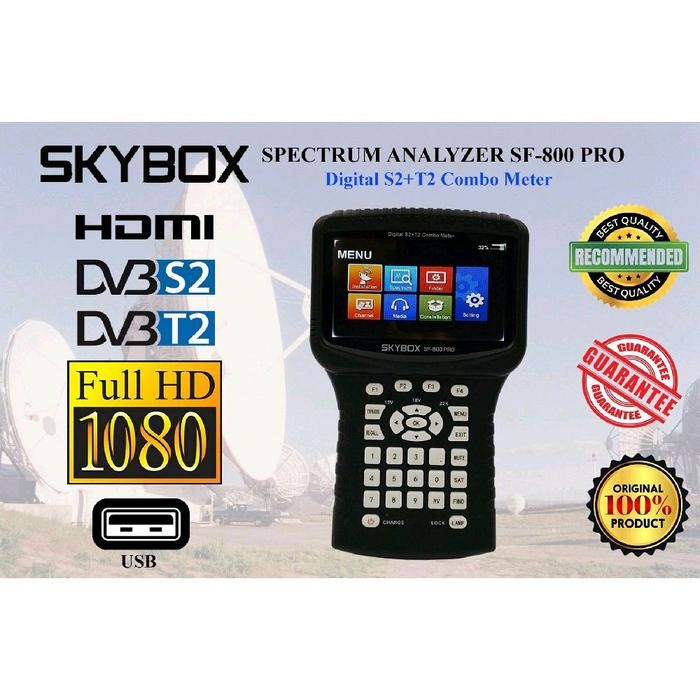 Satelite Finder Skybox SF 800 Pro (Dvb S2 + Dvb T2) Combo
