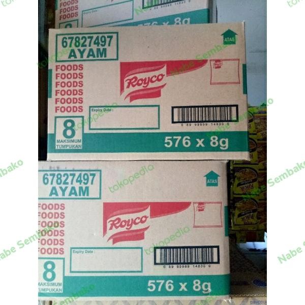 

Royco Ayam Sachet 9gr per dus