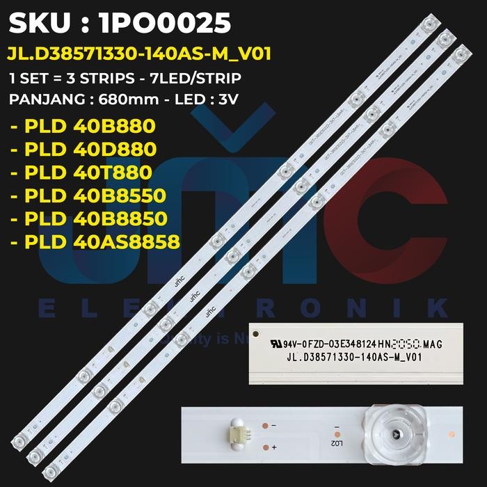 Backlight TV for 40 Inch PLD-40B880 PLD-40D880 PLD-40T880 PLD-40B8550 PLD-40B8850 PLD-40AS8858