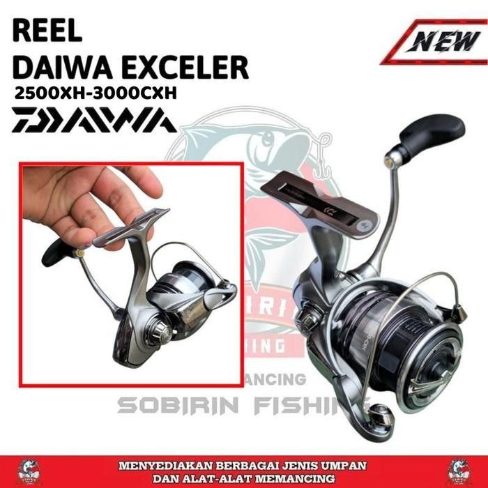 Reel Daiwa Exceler Lt 3000 Cxh 2023 Power Handle