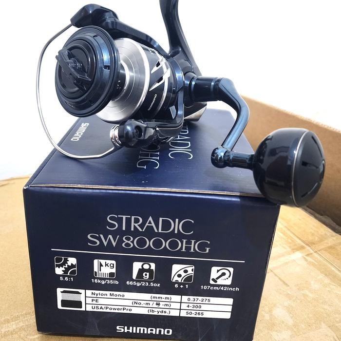 Reel Shimano Stradic Sw 8000Pg 8000Hg Seri 2024