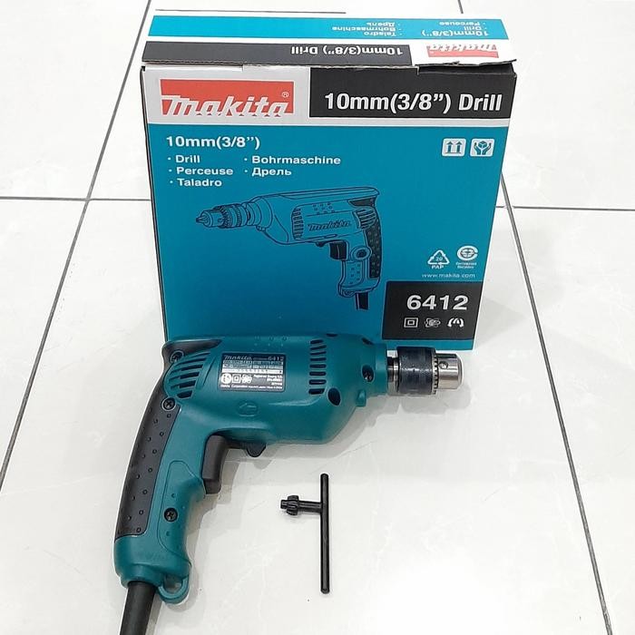 MESIN BOR MAKITA 10MM 6412