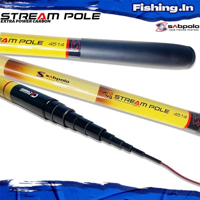 Joran Tegek Sabpolo Stream Pole 180-450cm Carbon Action Medium
