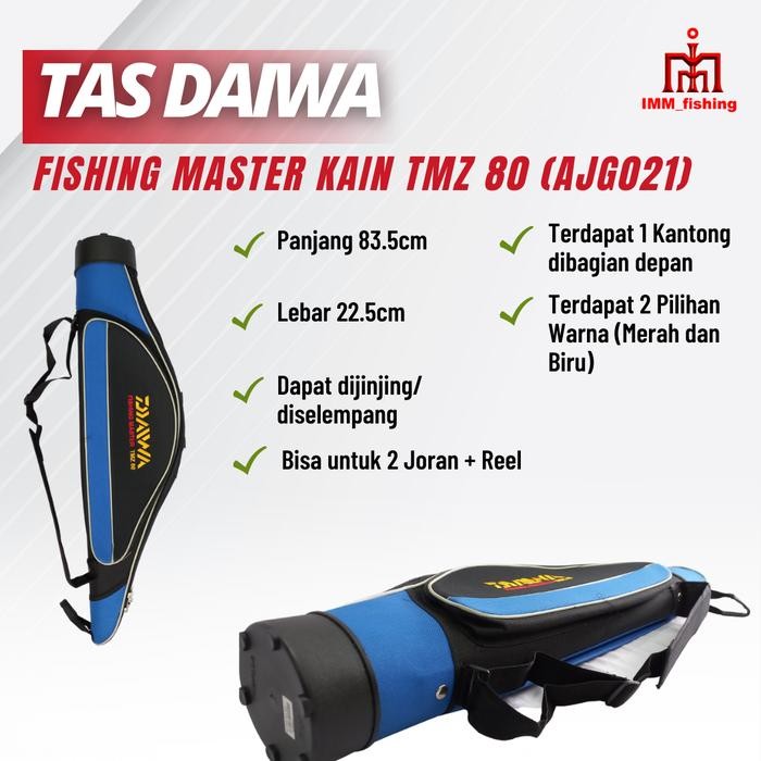 TERLARIS TAS DAIWA FISHING MASTER KAIN Tas Pancing Bag Joran