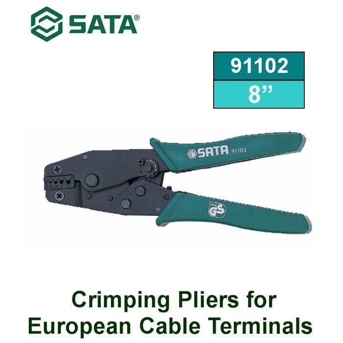 Paling Murah Tang Crimping 91102 Cable Ferrules Crimping Tool 8" Sata