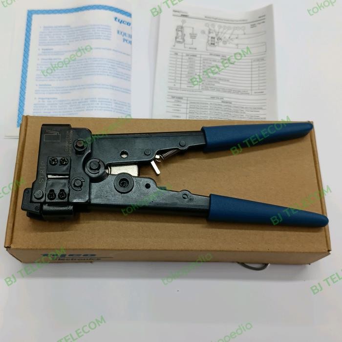 Unik Crimping Tool Rj45 Amp / Tang Crimping Amp