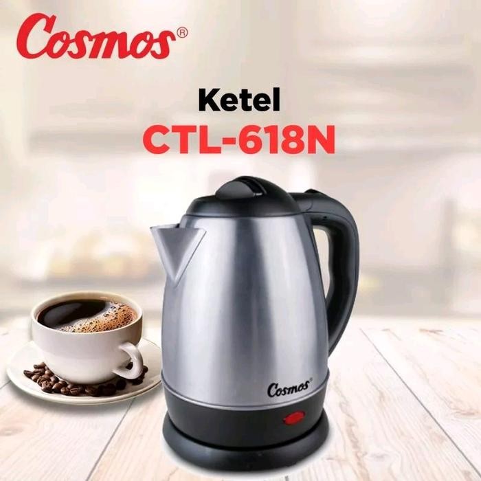 Ketel Listrik Cosmos Ctl618N Kettle Electric Cosmos CTL 618N Automatic Teko Listrik Pemanas Air 600