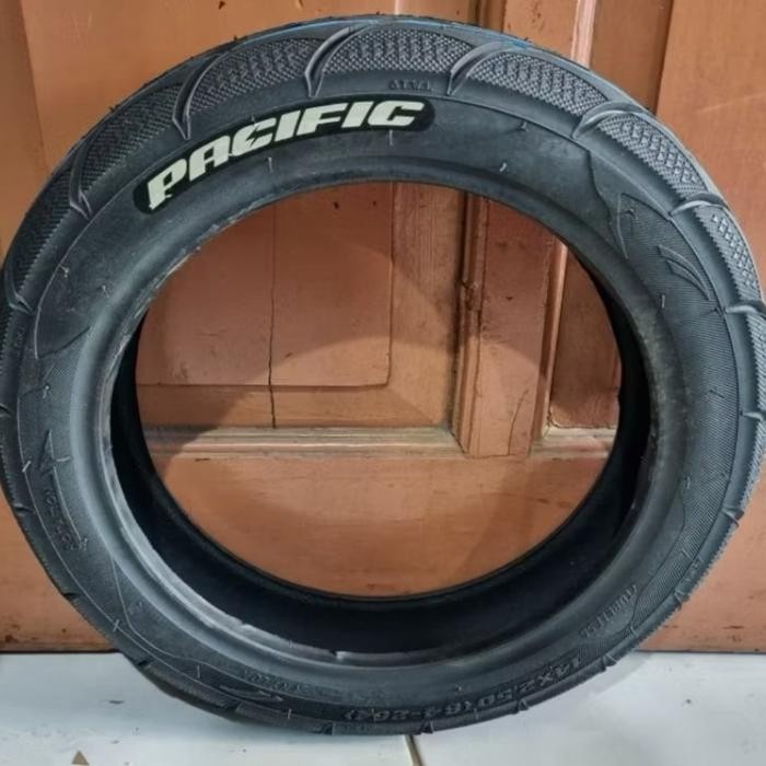 Ban luar sepeda listrik 14 x 2.50 in Ban Tubeless Exotic dan Pentil