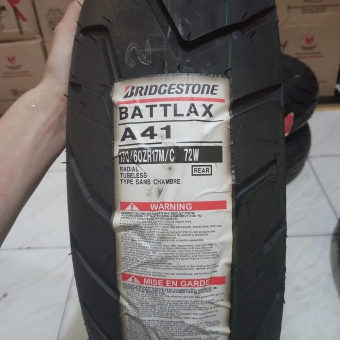 Ban Luar Battlax A41 Ukuran 170/60-17