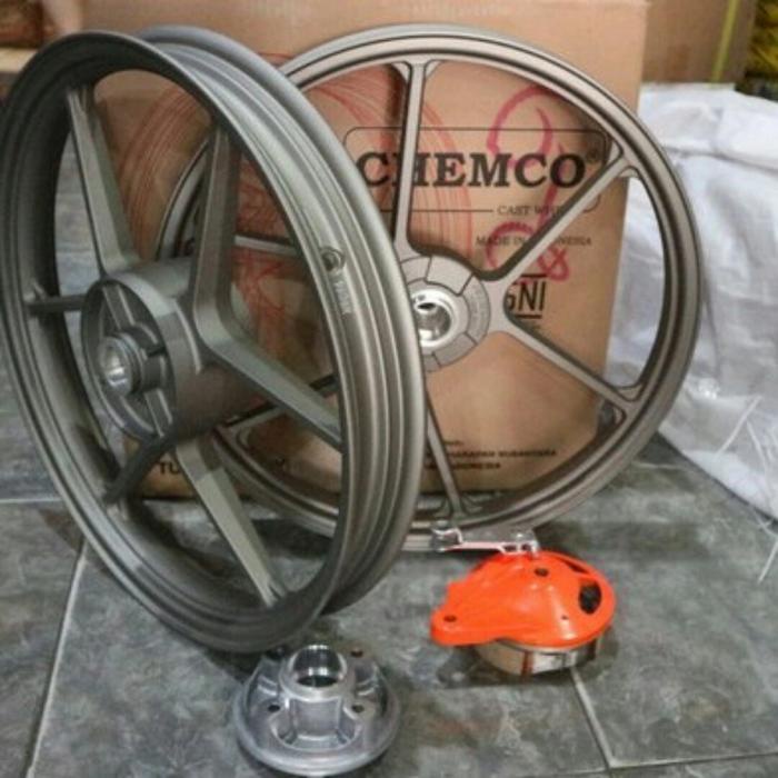 Pelek Recing Chemco Brt Uk 160-185 Ring 17 Yamh Jupiter Z/Fizr/Vega