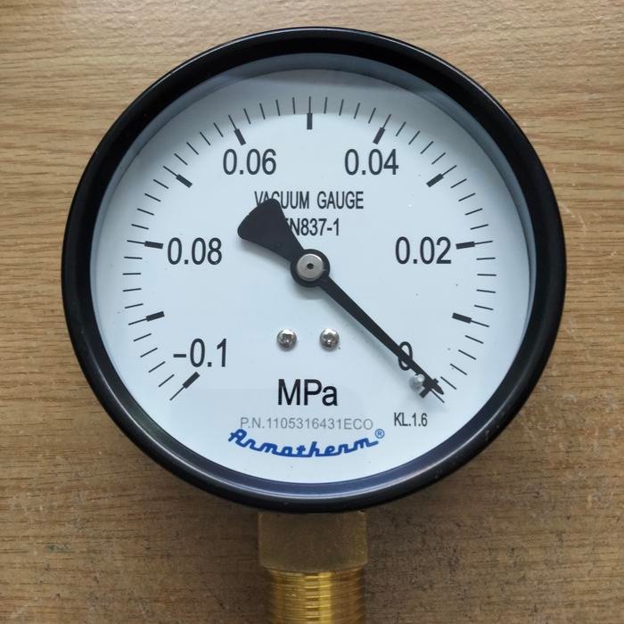 Paling Laris Vacum Gauge / Vacuum Gauge -0,1Mpa / Vacum Gauge 4" -0,1Mpa