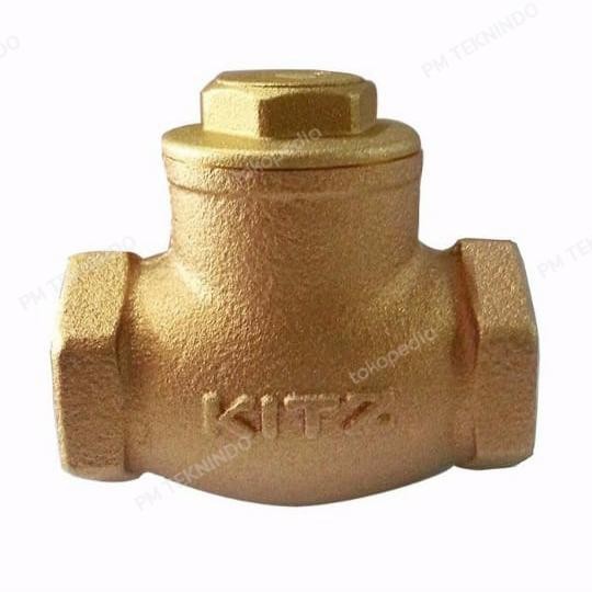 Check Valve Kuningan KITZ 21/2" inch / Swing Check Valve Kuningan