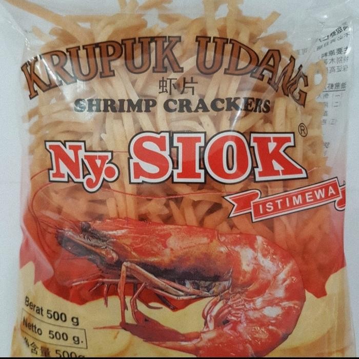 

Krupuk Udang Stick Ny Siok Best Quality Asli 100% Original