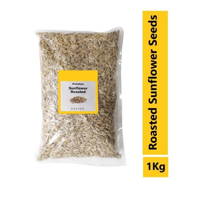 

1 Kg Roasted Sunflower Seeds/ Biji Bunga Matahari Panggang Best Seller