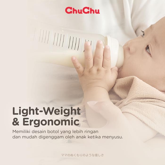 CHUCHU BABY BOTOL SUSU PPSU BOTTLE SLIM TYPE - 150ML