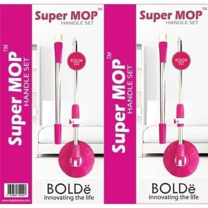 BOLDE HANDLE SET SUPER MOP / TANGKAI BOLDE / GAGANG PEL BOLDE ASLI