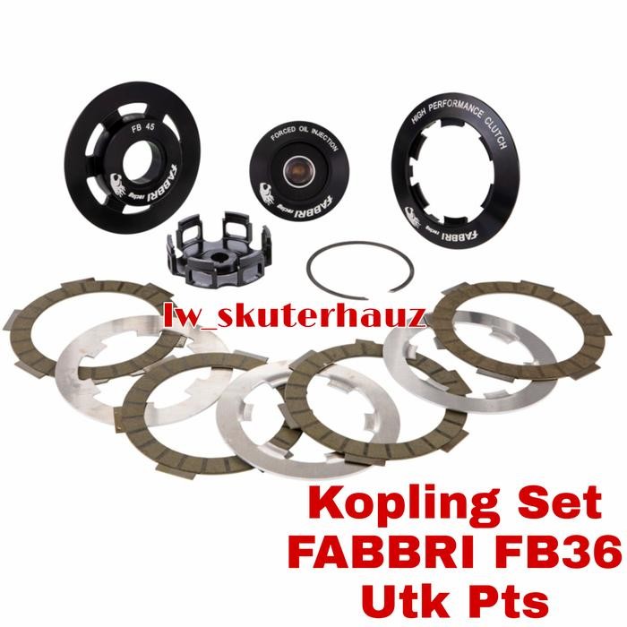 Kopling Set FABBRI Fabri FB36 made in Italy utk Smallframe Pts dkk