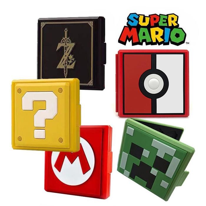 (Allthebest) 12in1 Nintendo Switch Game Card Case Nintendo Switch Tempat Game Nintendo Switch