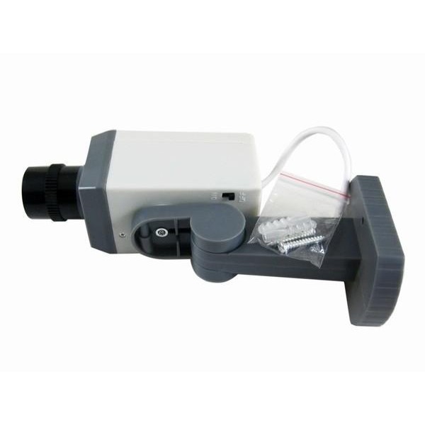 Fake Dummy Surveillance Cctv Camera With Motion Sensor
