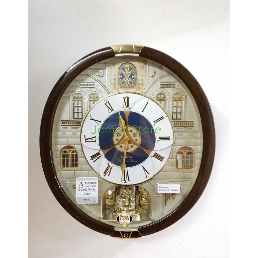 Jam Dinding Seiko QXM371 Melodies In Motion