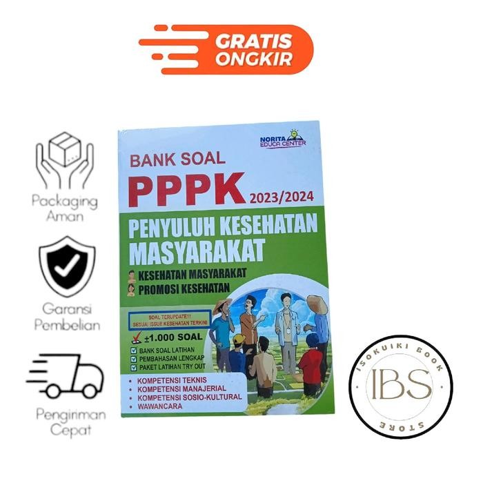 Buku Bank Soal PPPK Penyuluh Kesehatan Masyarakat 2023/2024 Terbaru